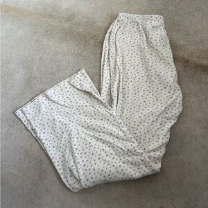 Brandy Melville Blue Floral Pants